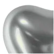balony serca shiny srebrne gemar 12 25 szt