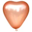balony serce classic heart rozowe zloto viper 12 5 szt