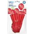 balony serduszka czerwone belbal 12 6 szt