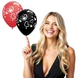 balony serduszka mix qualatex 11 25 szt