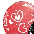 balony serduszka mix qualatex 11 25 szt