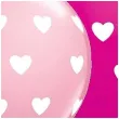 balony serduszka mix rozowy qualatex 11 25 szt