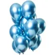balony shiny blue niebieski folat 13 12 szt