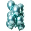 balony shiny green zielony folat 13 12 szt