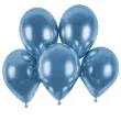 balony shiny niebieski chrom gemar 13 5 szt
