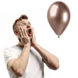 balony shiny rozowe zloto gemar 13 50 szt