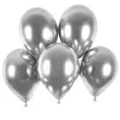 balony shiny srebrny chrom gemar 13 5 szt