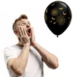 balony siec pajaka i nietoperze czarne qualatex 11 25 szt