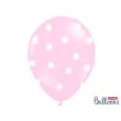 balony slonik z balonami biale kropki rozowy jasny strong balloons 14 50 szt