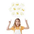 balony slub wesele bialo zlote partypal 12 20 szt