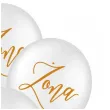balony slubne zona biale 12 cali partypal 6 szt