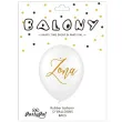 balony slubne zona biale 12 cali partypal 6 szt