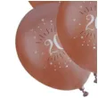 balony sparkling liczba 20 rozowe zloto santex 12 6 szt