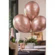 balony sparkling liczba 20 rozowe zloto santex 12 6 szt
