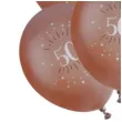 balony sparkling liczba 50 rozowe zloto santex 12 6 szt