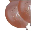 balony sparkling liczba 70 rozowe zloto santex 12 6 szt