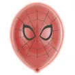 balony spiderman led czerwone amscan 12 5 szt