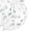 balony srebrne konfetti transparentne partydeco 12 6 szt