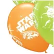 balony star wars darth vader i yoda pastel mix qualatex 12 6 szt