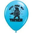 balony star wars you are my father blekitny qualatex 11 25 szt