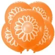 balony stokrotka pomaranczowe dekoracjepolska 12 5 szt