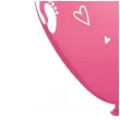 balony stopki rozowe qualatex 11 25 szt
