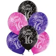 balony sweet 16 mix belbal 12 6 szt