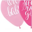 balony sweet baby girl rozowy mix amscan 11 6 szt