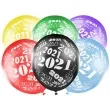 balony sylwester 2021 mix metalik strong 12 50 szt