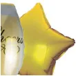 balony szampan i gwiazdy zlote czakos zestaw