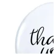 balony thank you biale qualatex 11 25 szt