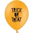 balony trick or treat pastel pomaranczowe strong 12 6 szt