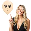 balony twarz zenska cielisty qualatex 16 50 szt