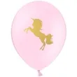 balony unicorn gold rozowe 11 5 szt