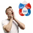 balony usa stany zjednoczone mix boland 10 6 szt