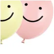 balony usmiechniete buzki pastel mix partydeco 12 50 szt