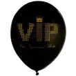 balony vip black czarny santex 9 8 szt