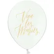 balony vive les maries niech zyja nowozency biale 12 strong 50 szt