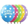 balony w dniu urodzin kropki pastel mix show 12 5 szt
