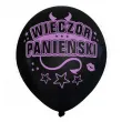balony wieczor panienski 12 czarne 5 szt