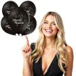 balony wieczor panienski czarne adikbal 12 5 szt