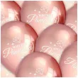 balony wieczor panienski rose gold metaliczny dekolo 12 10 szt