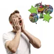 balony wojownicze zolwie ninja amscan zestaw