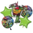 balony wojownicze zolwie ninja amscan zestaw