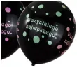 balony wszystkiego najlepszego czarne czakos 12 6 szt