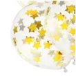 balony z konfetti gwiazdki zlote partydeco 11 6 szt