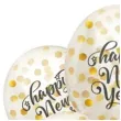 balony z konfetti happy new year mix partypal 12 5 szt