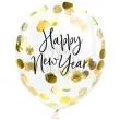 balony z konfetti happy new year zlote partydeco 11 3 szt