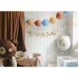 balony z lacznikiem bezowy partydeco 13 20 szt