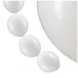 balony z lacznikiem bialy partydeco 13 20 szt